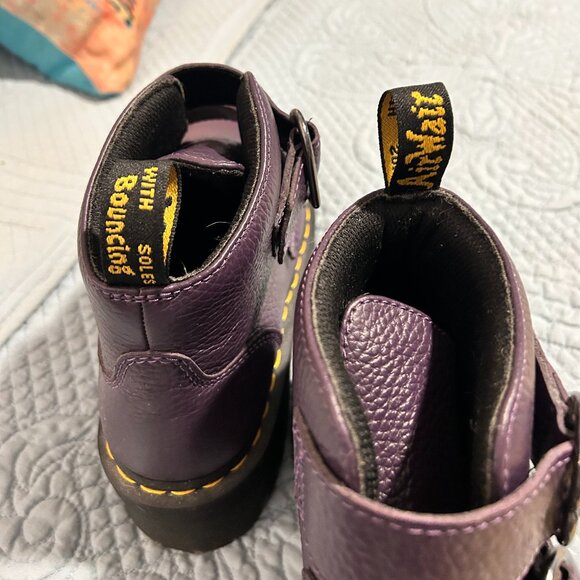 Purple platform Dr Marten - Picture 4 of 7